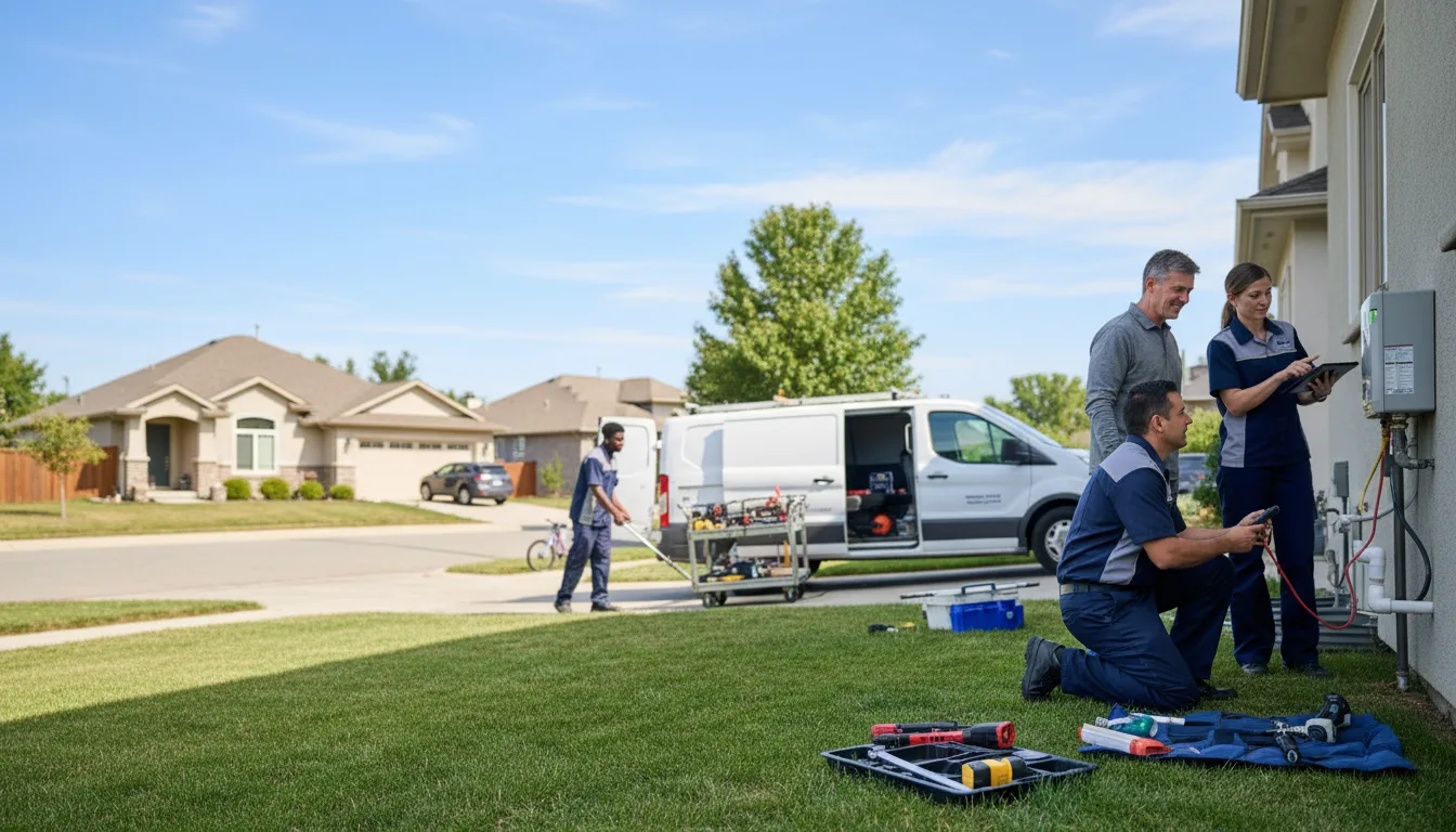 Tankless water heater service in Beckville, TX